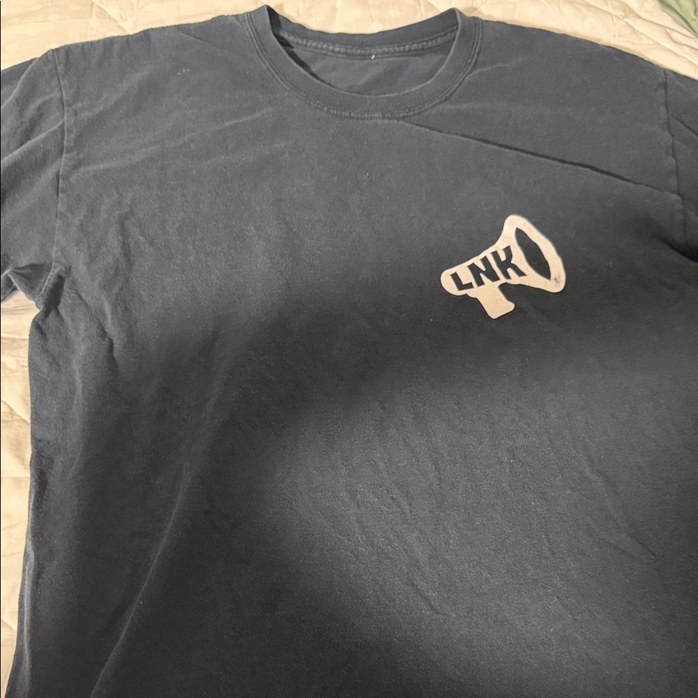 Men's Black Graphic T-Shirt